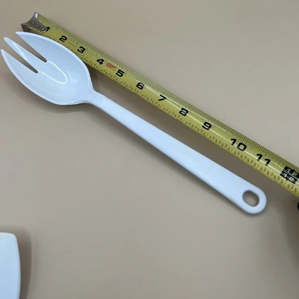 Tailor Made Products White Plastic Serving Spork Salad Pasta Fork Spoon